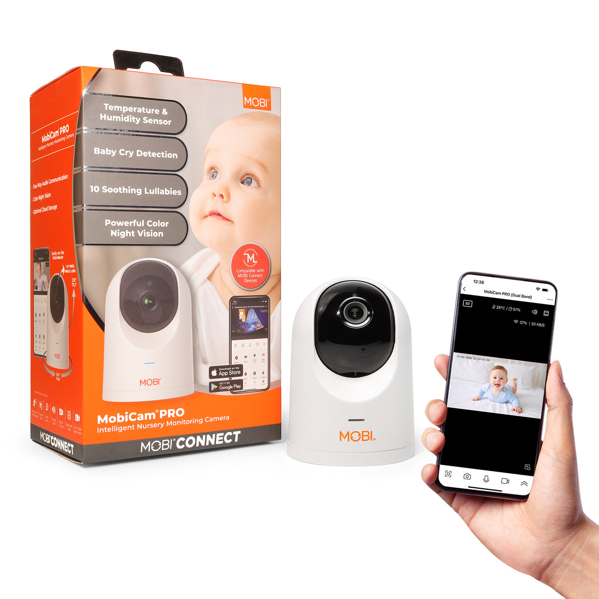Baby Monitors: Never miss a moment. — MOBI smart home camera