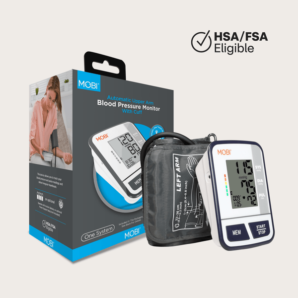 Upper Arm Blood Pressure Monitor with Memory Recall