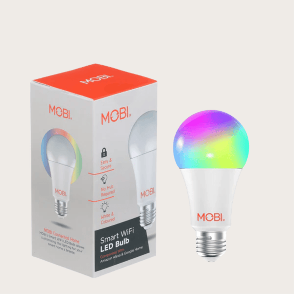 Smart Wi-Fi LED Color Light Bulb — App Control, No Hub Required