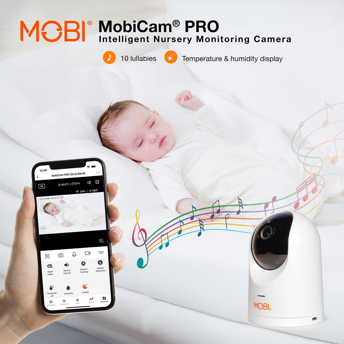 Smart Alerts: Stay aware, anywhere. — MOBI smart home camera