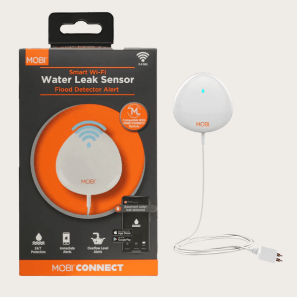 Smart Wi-Fi Water Leak Sensor + Real-Time Alerts